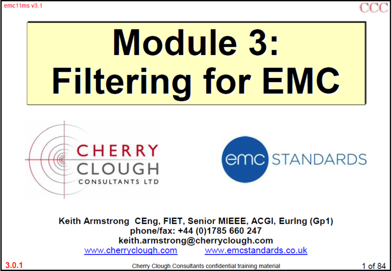 3 Filtering for EMC